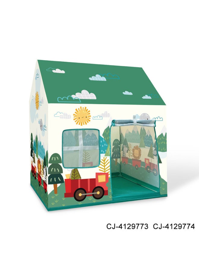 YR Children's Indoor Tent Boy Girl Toy Castle Small House Household Baby Playhouse - Image 1