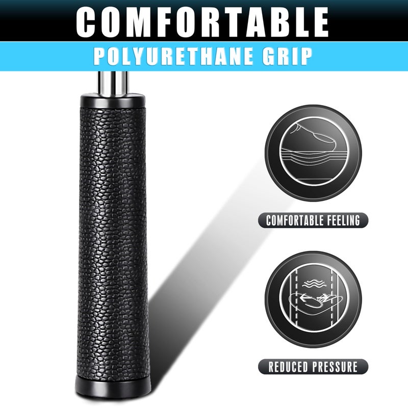 CHAMPKEY Performance Golf Ball Retriever Single Sided - Thicken Stainless Steel Shaft with Rubber Grip Golf Retriever - Available in 9Ft / 12Ft / 14.5Ft / 16.3Ft (9 FT) - Image 5