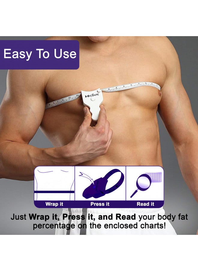 MyoTape Body Measure Tape - Arms Chest Thigh or Waist Measuring Tape for Personal Trainer or Home Fitness Goals - Image 4
