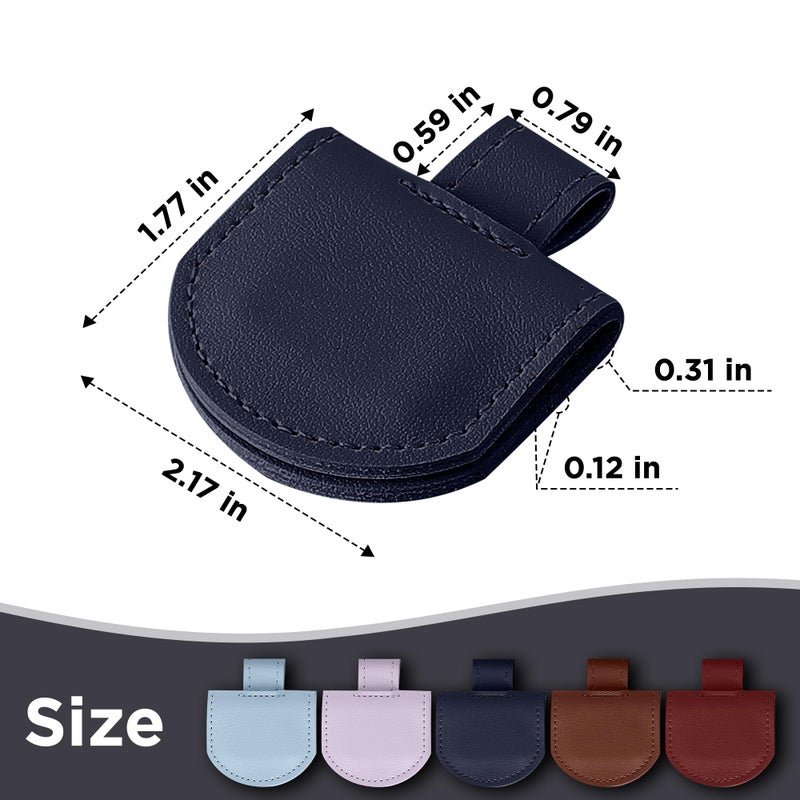 Sesense Magnetic Pen Loop Holder Set - 5 Pcs Magnetic Pencil Holder For Notebooks  Journals  Calendars - Image 5