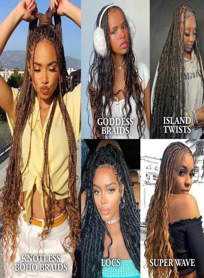 Harlem 125 Harlem125 Human Hair Blend Braids Kima Signature Bulk Water Wave 20" (pack of 3, 1) - Image 3