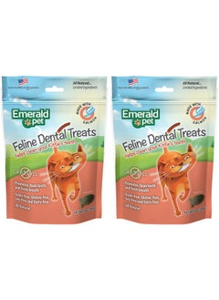 Emerald Pet 2 Pack of Salmon Grain-Free Feline Dental Treats, 3 Ounces Each, Supports Clean Teeth and Fresh Breath - pzsku/ZFD4AE8250550604B6C55Z/45/_/1737031891/0c11fe70-e287-47e9-b860-9ce0cb8bf2fe