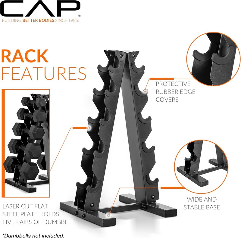 CAP Barbell حامل أوزان الدمبل على شكل A | سلسلة الألوان - Image 3