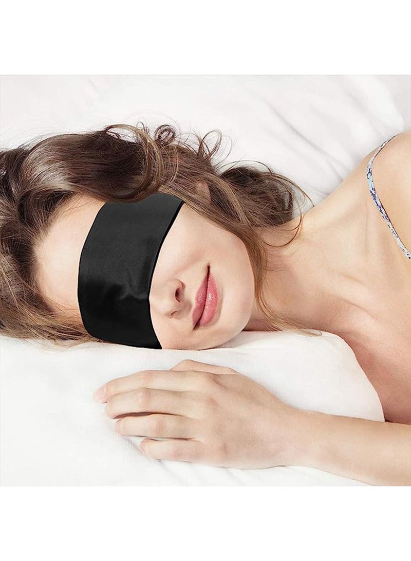 2 قطعة من الحرير الطبيعي النوم العين قناع - Image 3