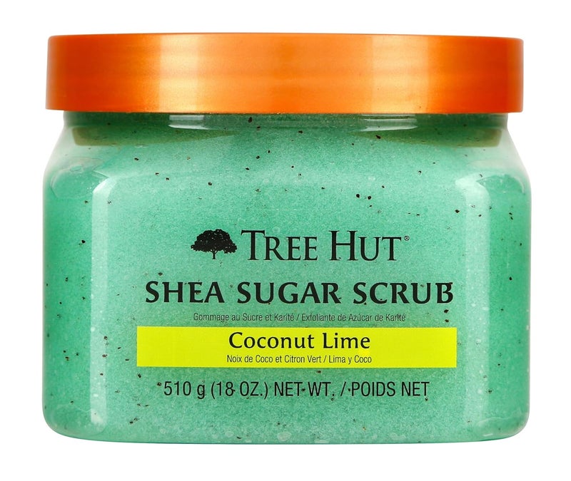 Tree Hut Shea Sugar Body Scrub Coconut Lime 18 oz