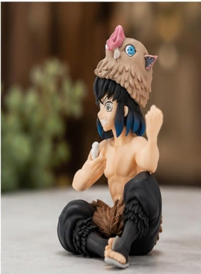 Awestuffs Ino Eating Action Figure Limited Edition for Car Dashboard, Decoration, Cake, Office Desk & Study Table - Image 2