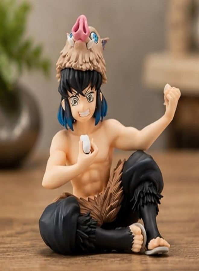 Awestuffs Ino Eating Action Figure Limited Edition for Car Dashboard, Decoration, Cake, Office Desk & Study Table - Image 1