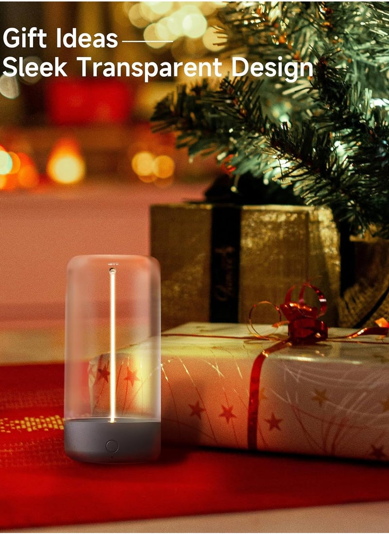 SUKILO - Mini Minimalist Table Lamp – Cordless Rechargeable LED Desk Lamp with Breathing Effect, Touch Dimming, Magnetic Shake Light – Modern Night Light for Home, Office, Gaming - Image 1
