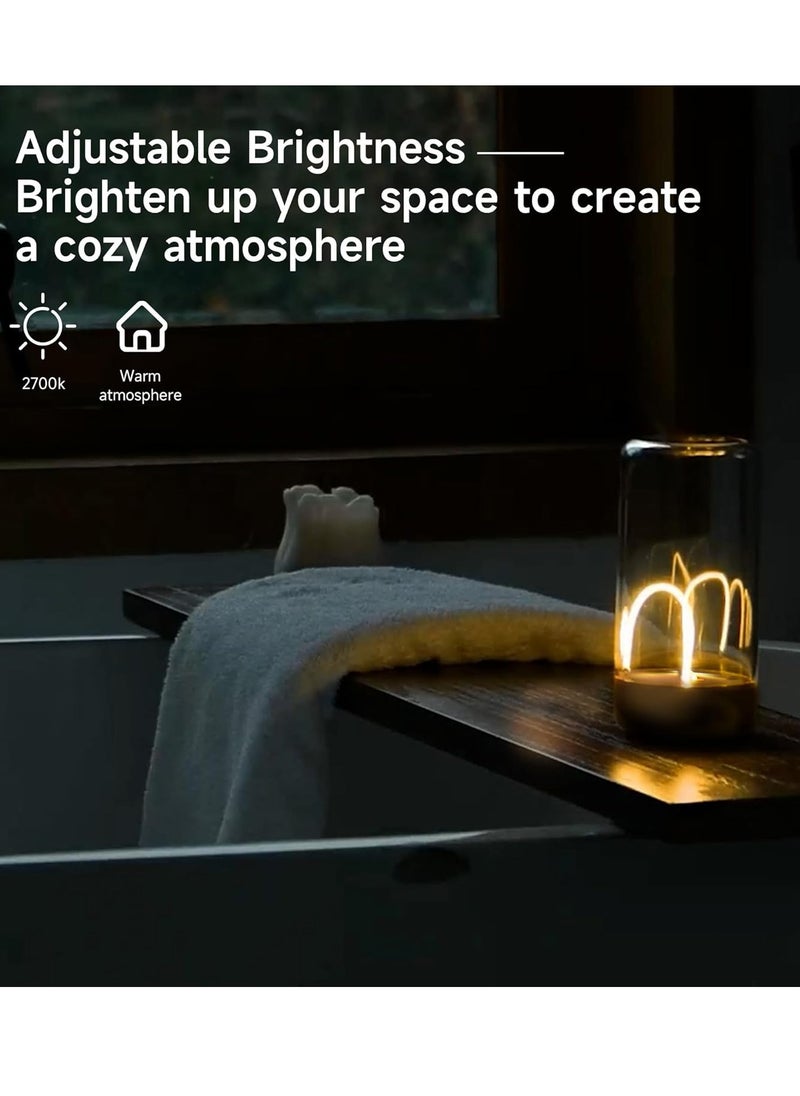 SUKILO - Mini Minimalist Table Lamp – Cordless Rechargeable LED Desk Lamp with Breathing Effect, Touch Dimming, Magnetic Shake Light – Modern Night Light for Home, Office, Gaming - Image 1