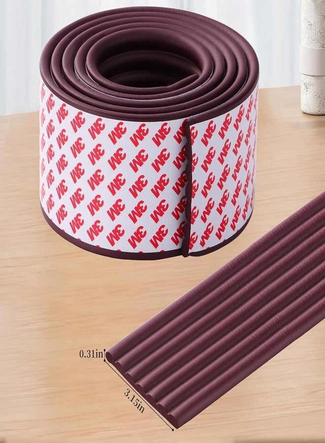 Redvant 2-Meter, Table Protection Strip Protector, Extra Soft Foam Edge Safety Strip for Baby & Kids, Baby Proofing Corner Guards & Safety Bumper Edge for Table, Desk. (Brown) - Image 3