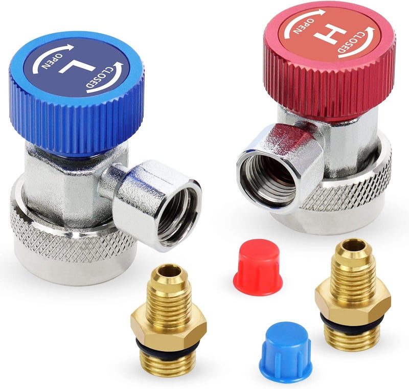 YSTOOL Automotive AC R134a Adjustable Quick Coupler Kit - Image 1