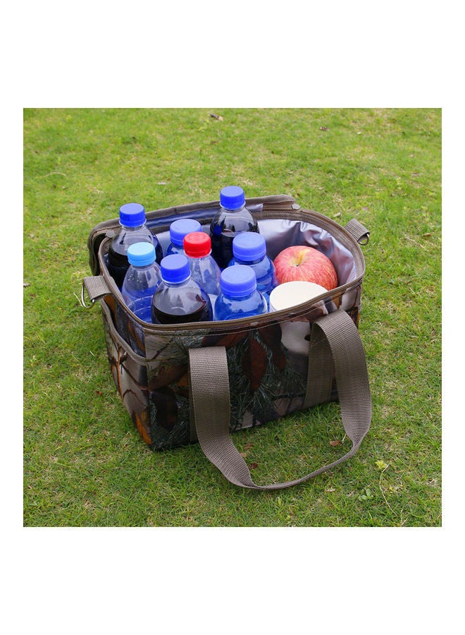 NIBEMINENT Collapsible Cooler Portable Insulated Lunch Bag for Outdoor Camping BBQ 30.00*5.00*21.00cm - Image 3