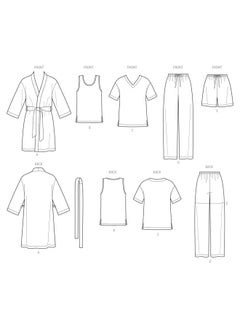 Simplicity Simplicity 1563 Easy To Sew Teen S  Men S And Women S Pajama Sewing Patterns  Sizes Xs-Xl  - Image 3