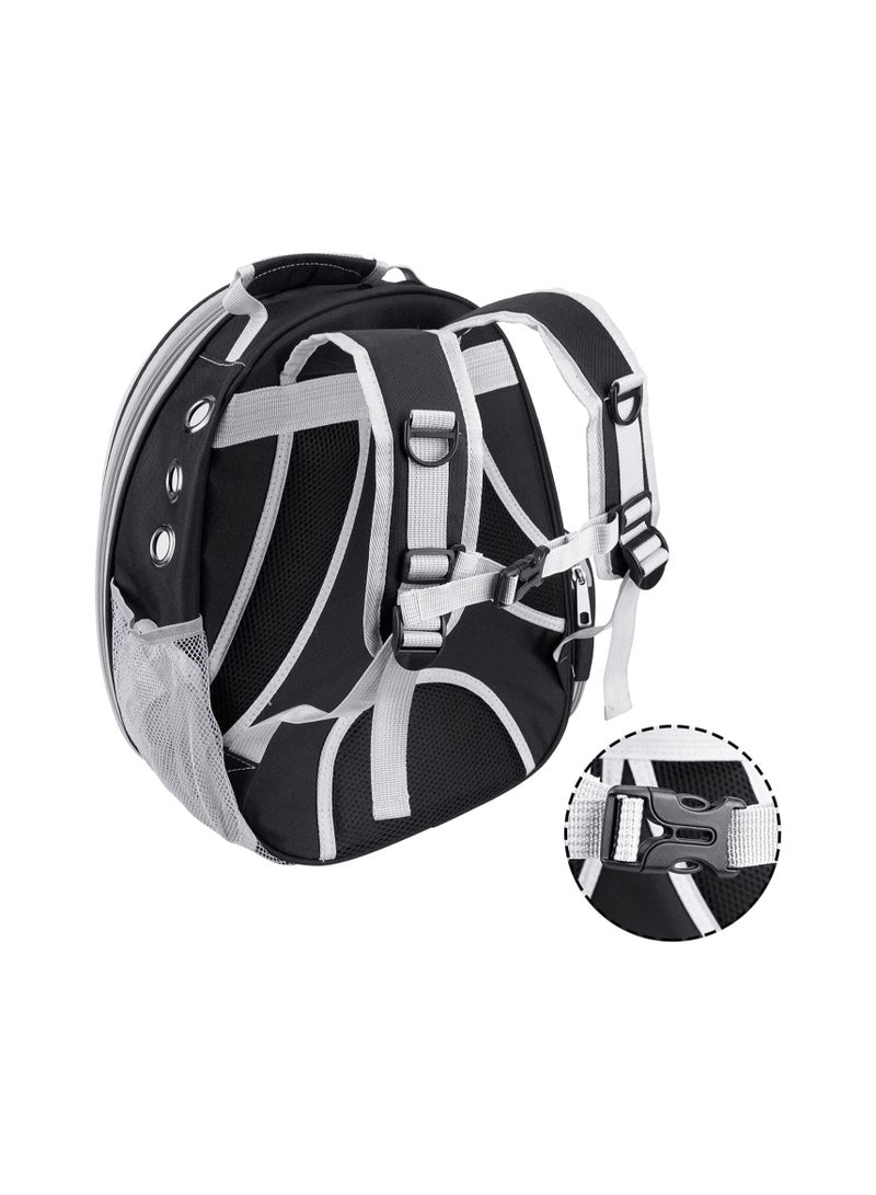 Cool Baby Style Transparent Pet Backpack Portable Cat Bag and Dog Bag when Going Out - Image 3