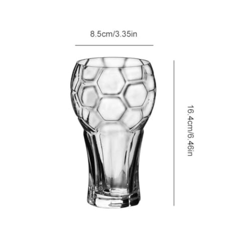 Soccer Themed Beer Glass, 2026 Trophy Shaped Drinking Cup for Viewing Parties, Soccers Shaped Glasses Cup for Dads and Boyfriends, Unique Soccer Fan Gift, Perfect Football Beer Glass for Men - Image 5
