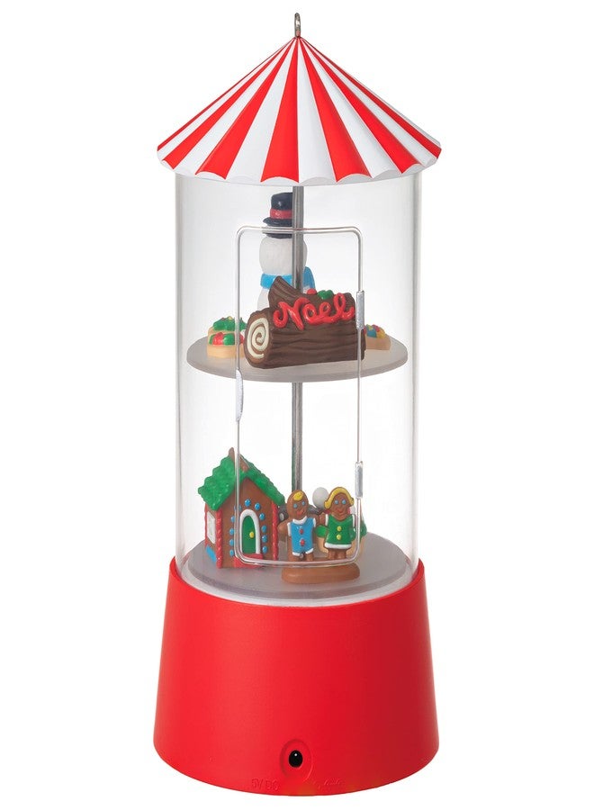 Hallmark Keepsake Christmas Ornament 2021, Seasonal Smorgasbord Season's Treatings Ornament with Motion - Image 2