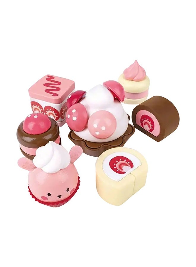 Hape مجموعة ألعاب حلوى الفراولة من هابي (8 قطع) - Image 1