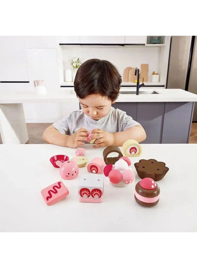 Hape مجموعة ألعاب حلوى الفراولة من هابي (8 قطع) - Image 3