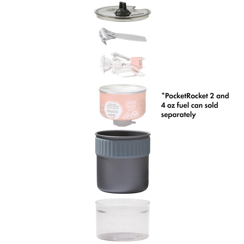 MSR Trail Mini Solo Camping Cook Set - Image 2