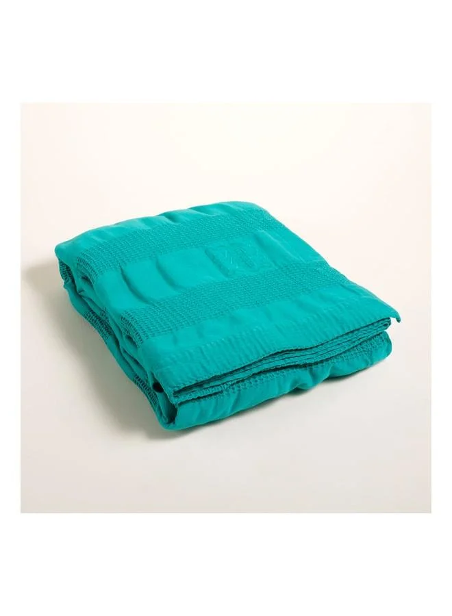 Zsa Zsa Zsu  Braga Dark Green Double Cotton Duvet Cover.  | Best Price UAE