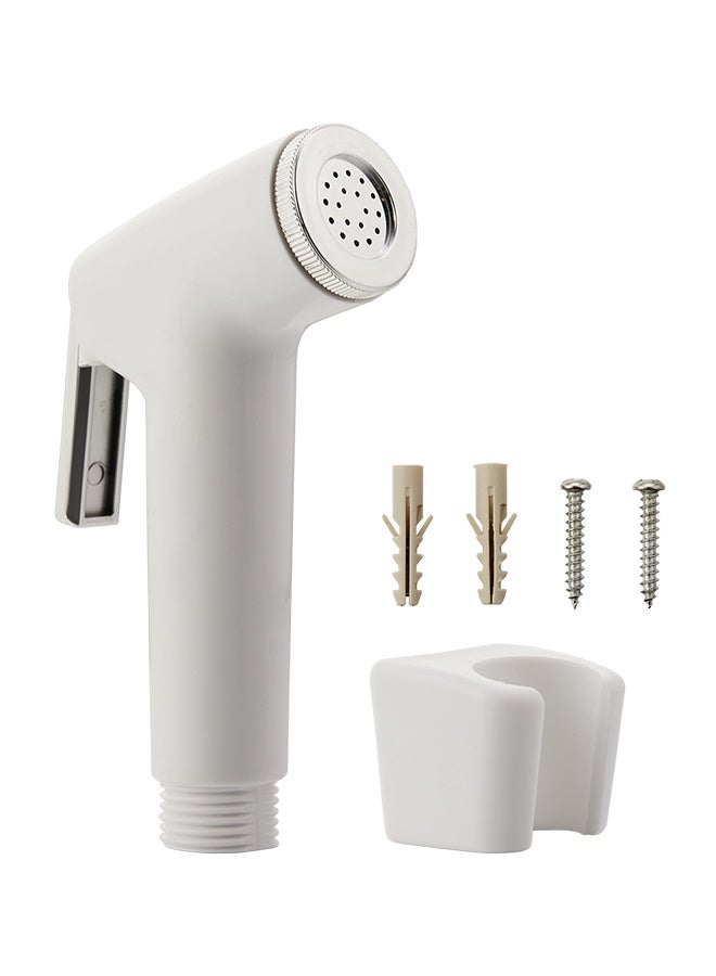 LAWAZIM Bidet Sprayer with Holder - ABS Plastic Handheld Bidet Sprayer Kit with Holder, Adjustable Water Pressure, and Leak-Proof Design - Ideal for Personal Hygiene, Toilet, and Bathroom Cleaning - Image 1