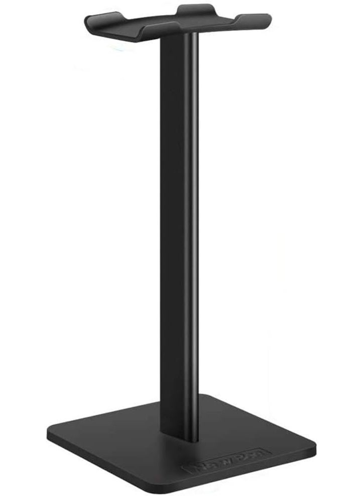 New Bee 1 Pack Aluminum Desk Headphone Stand, Portable Headset Hanger with Cable Organizer, Sturdy Space Saving Holder for Gaming Office Home, a Practical Computer Accessory for Men Women, Black - Image 4