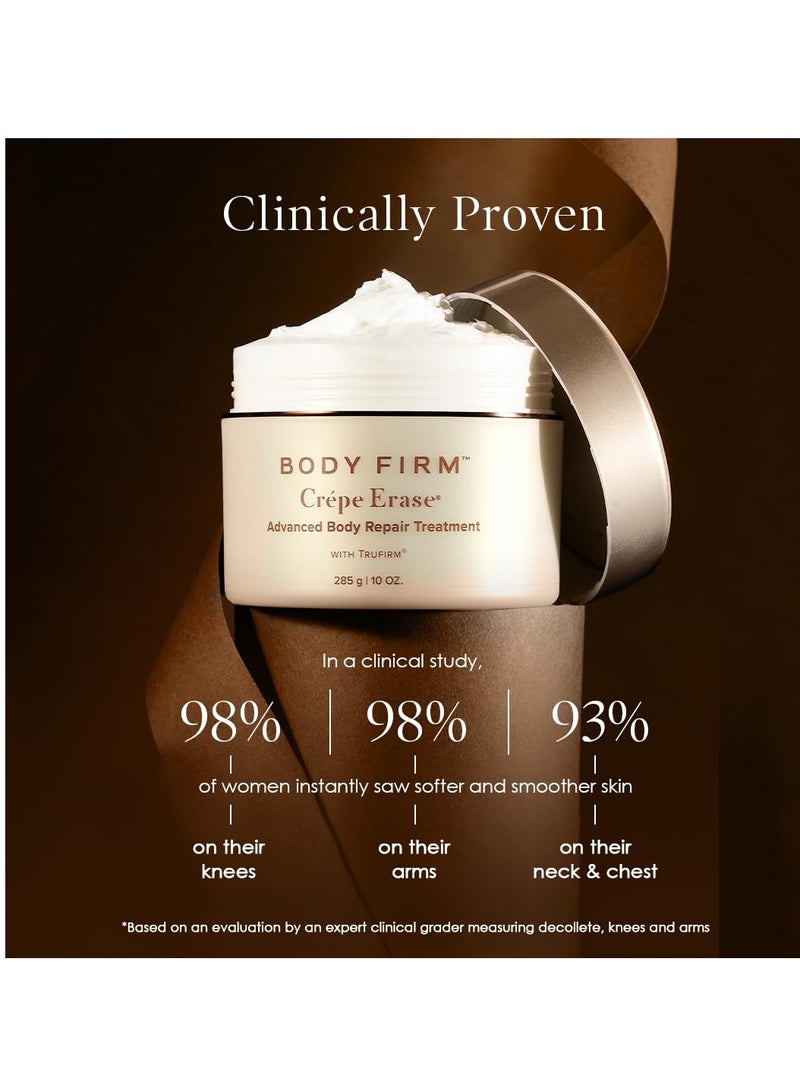 Crepe Erase Advanced Body Repair Treatment, Anti-aging Wrinkle Cream for Face and Body, Support Skins Natural Elastin & Collagen Production - 10oz - Image 2