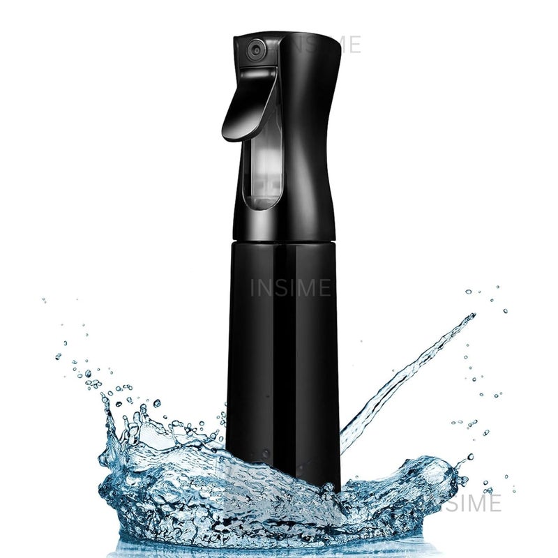 INSIME Nano Mist spray bottle for hair | Premium Salon face spray bottle water mist sprayer for Women & Men | Small water hair spray empty bottle for hair & face toner (Transparent) - Image 1