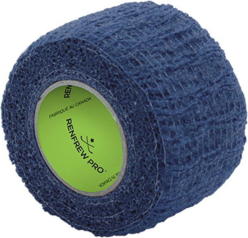 Stretchrap Grip Tape Scapa Hockey Stick, 1 Roll (1.5"/6yds, Blue)
