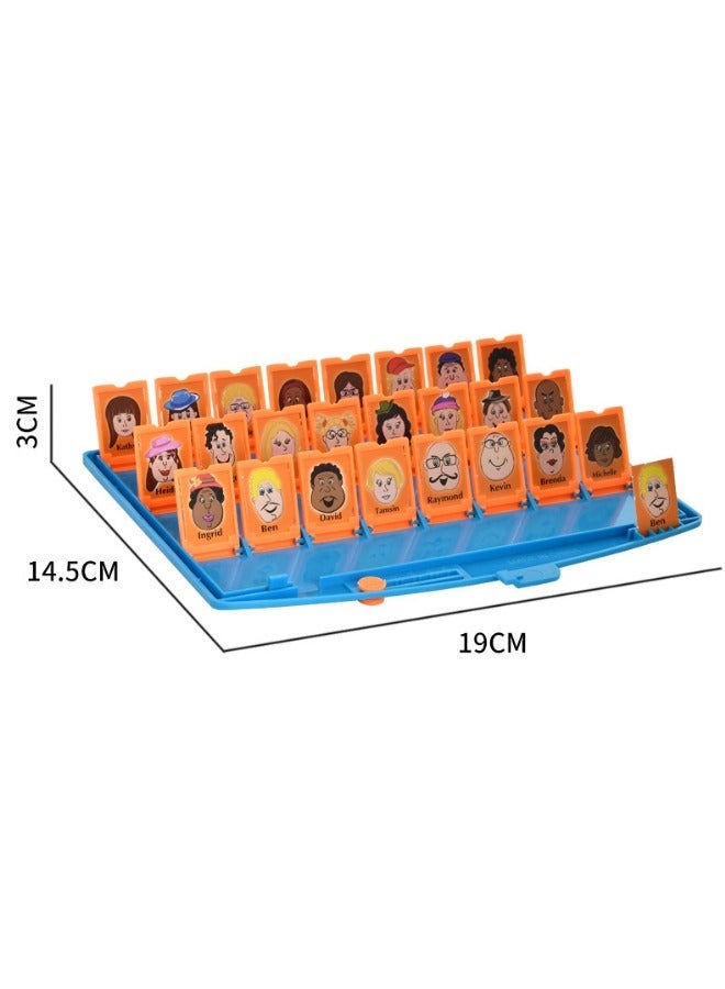 707 Games Guess Who? Board Game, with People and Animal Cards, Classic Children's Mystery Board Game of Deduction for 2 Players, Ages 4+ - Image 2