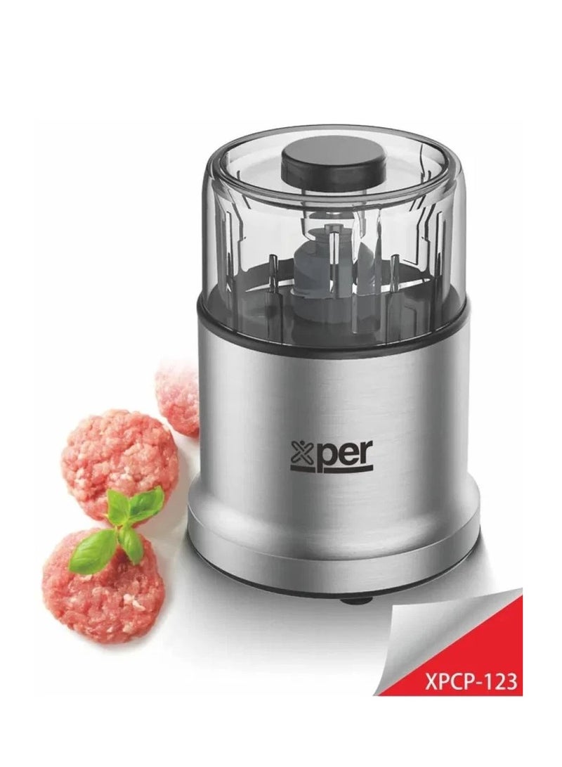 XPER chopper, capacity 800 watts, capacity 250 grams, steel XPCP-12 - Image 1