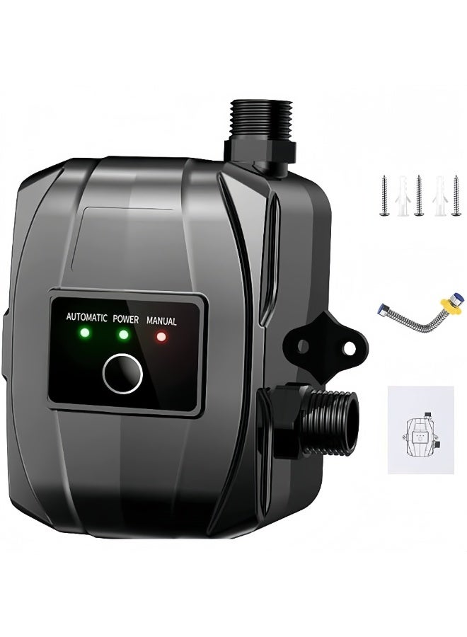 ماكدو مضخة تعزيز أوتوماتيكية آمنة بجهد 24 فولت مع مفتاح تدفق - مضخة تعزيز محمولة للاستخدام المنزلي في الحمام والدش والمطبخ والمرحاض والحديقة - Image 1