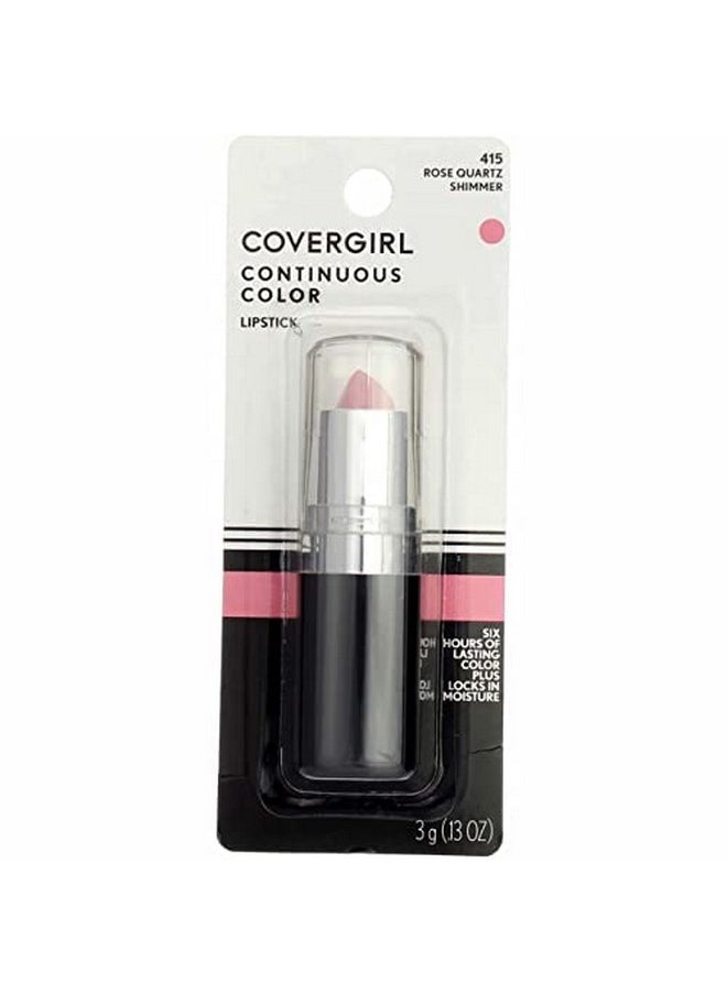 CoverGirl - Continuous Color Lipstick Rose Quartz 415, .13 Oz (Packaging May Vary) - Image 1
