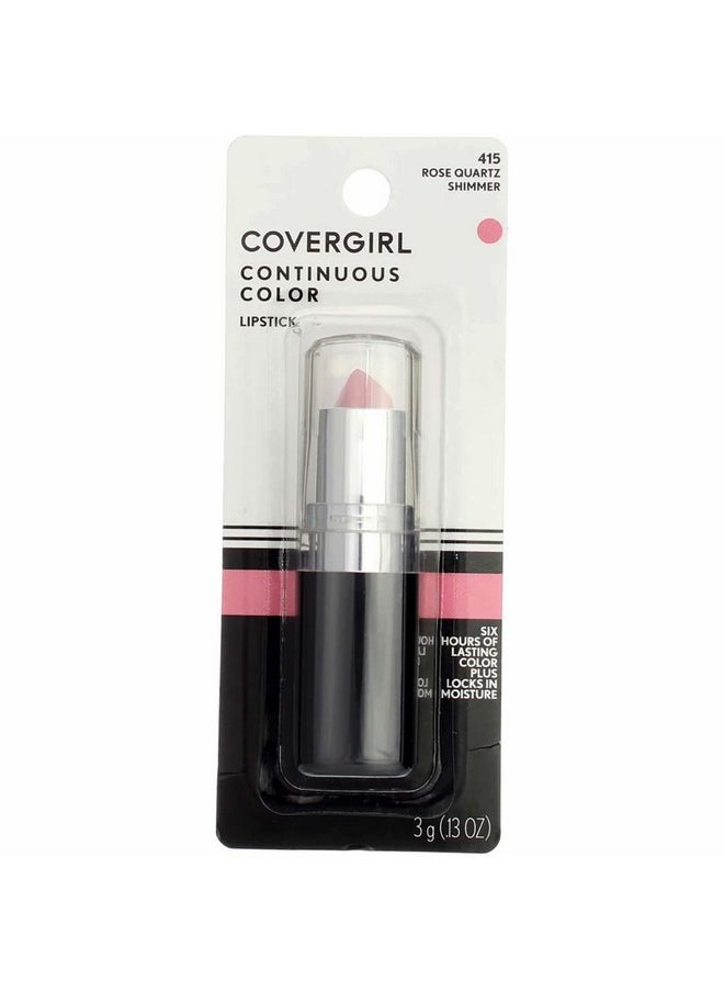 CoverGirl - Continuous Color Lipstick Rose Quartz 415, .13 Oz (Packaging May Vary) - Image 1