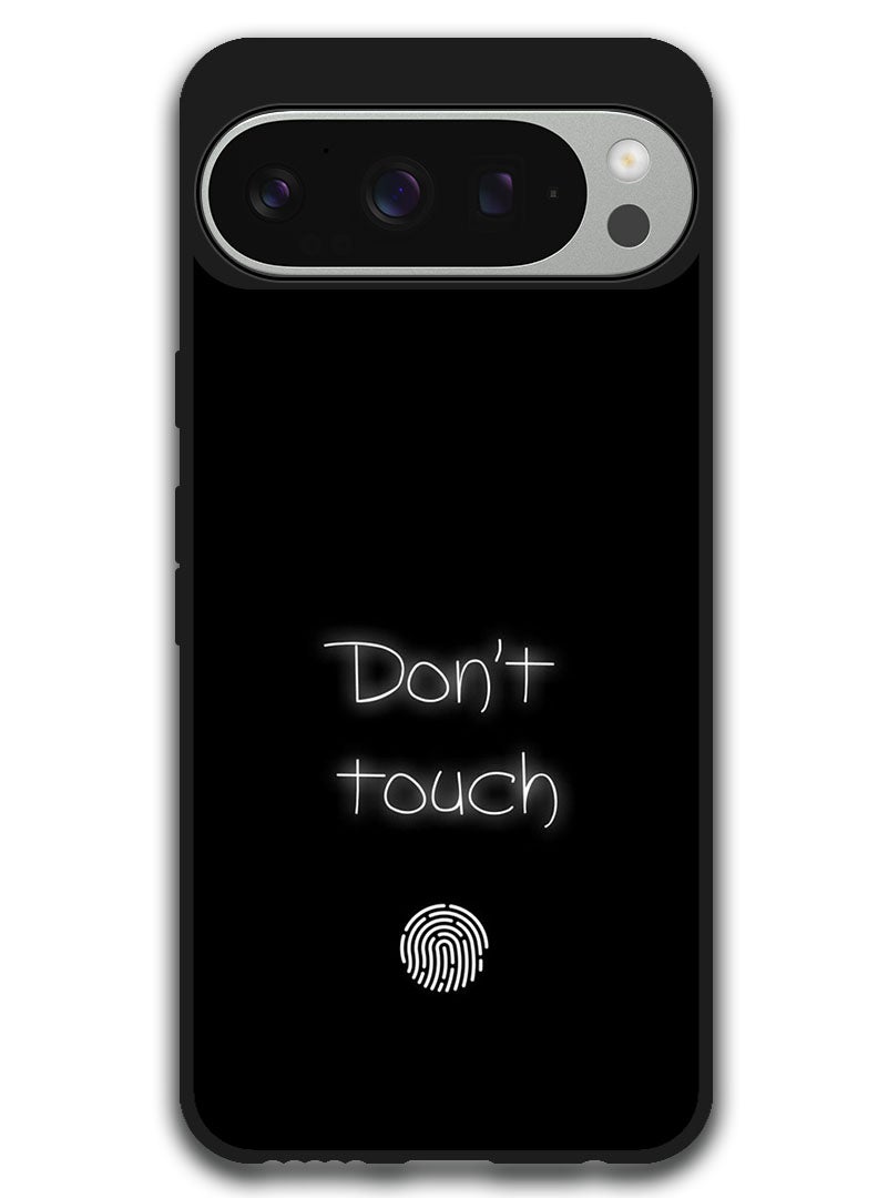Theodor Protective Case Anti Scratch Shock Proof Bumper Cover For Google Pixel 9 Pro XL Dont touch (2) - Image 1