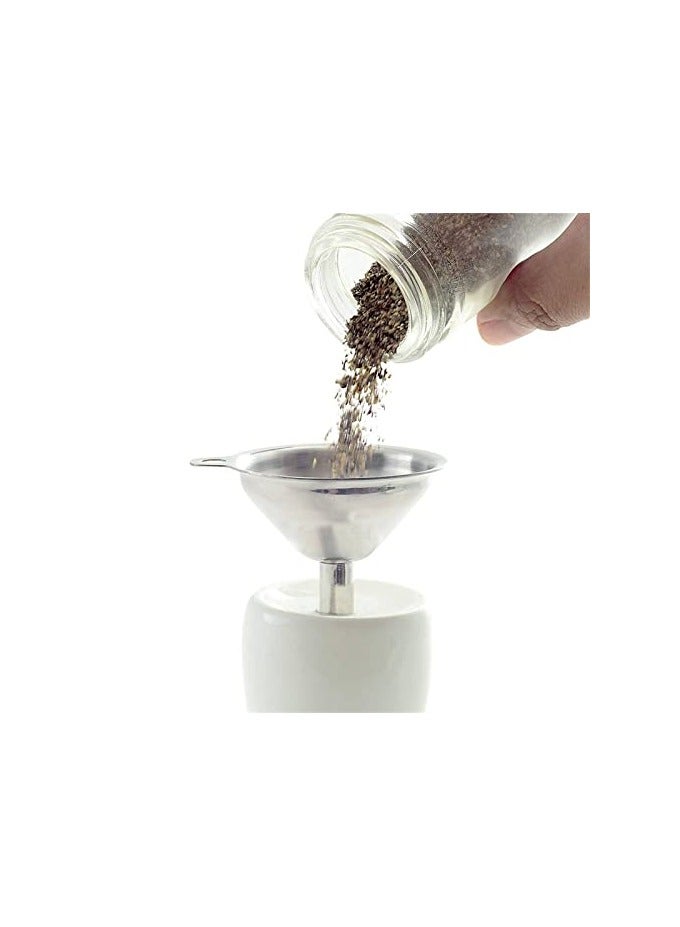 erorex Funnels, 3pcs Stainless Steel Cone Funnel Pour Oil Wine Liquid Hopper Kitchen Home Tool Kitchen Tools & Gadgets Durable Mini Funnel - Image 5