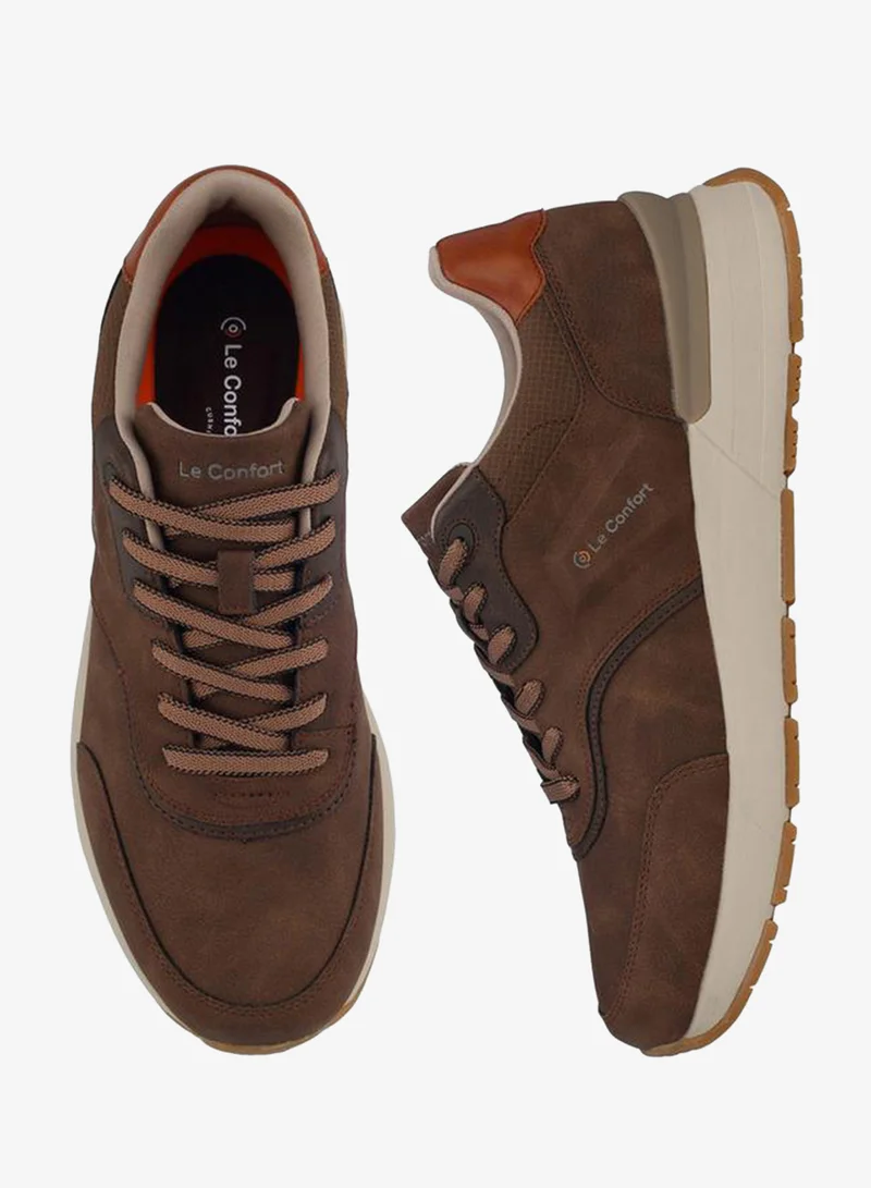 لو كونفورت Men Lace-Up Ankle Sneakers