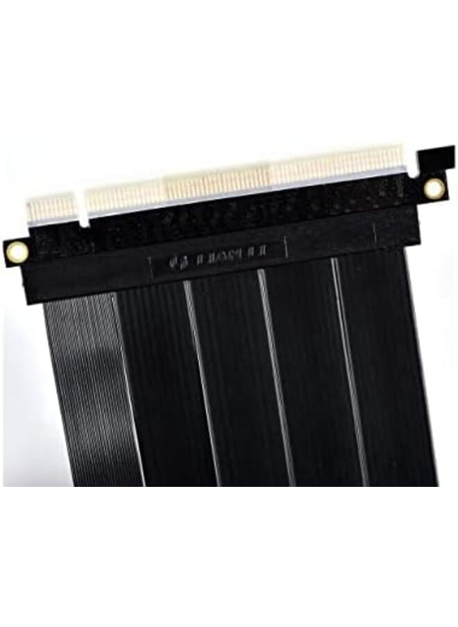 LIAN LI Premium Pci E 16X 4.0 Black Extender Riser Cable 200Mm Pw Pci 420  - Image 2
