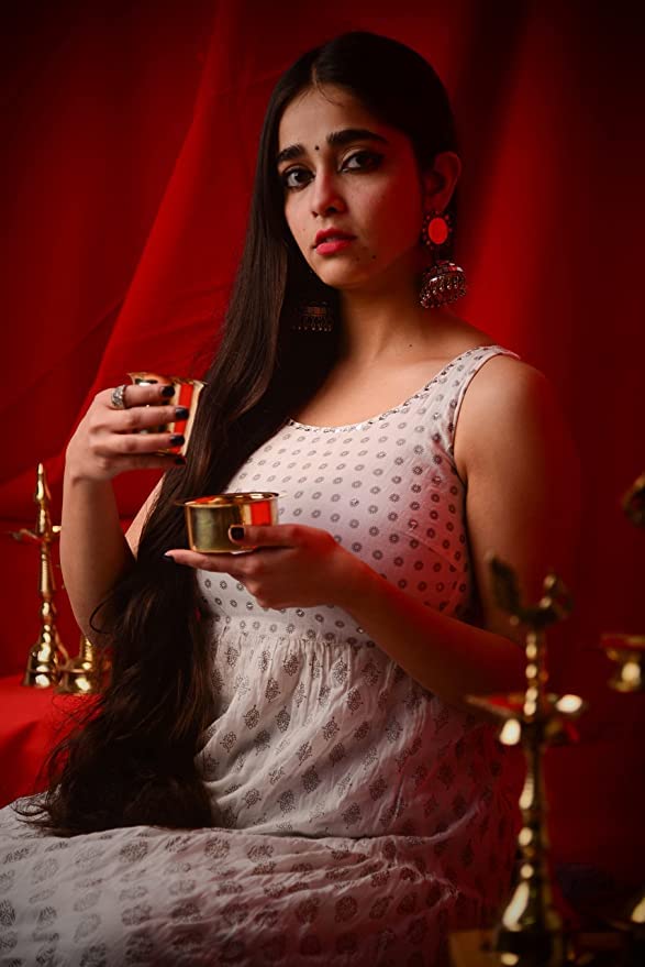 ROLIMOLI Brass Kumbakonam Dabara Set (Pack of 4 Each 150ml/200ml) | Traditional Kumbakonam Coffee Dabara Set | Serving - Image 2