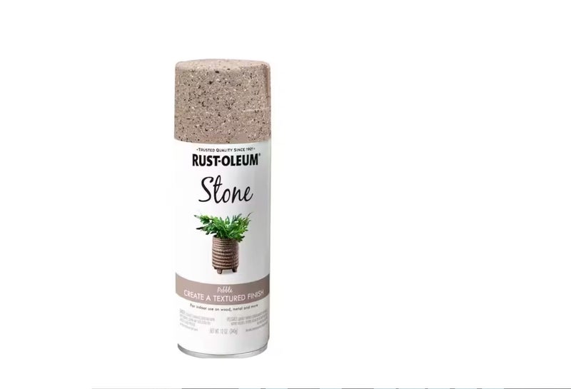 Rust-Oleum 7995830 Stone Creations Spray, 12 oz, Pebble - Image 1