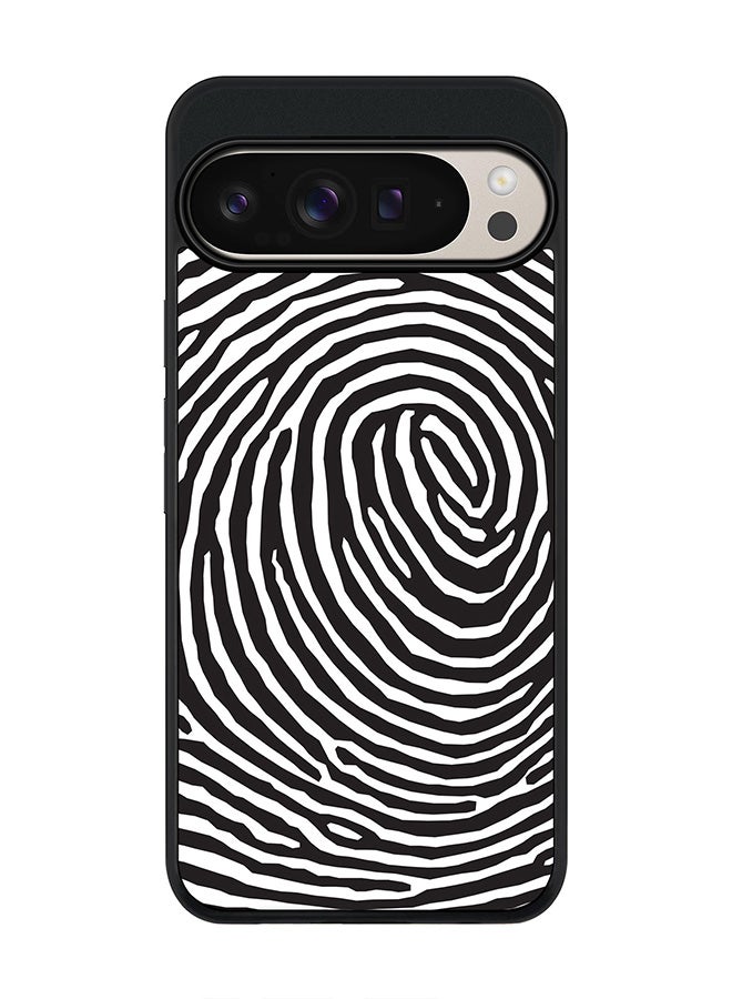 Stylizedd For Google Pixel 9 Pro XL Case,Slim fit Camera Protection, Shockproof Thin Phone cover - Finger Prints - Image 1