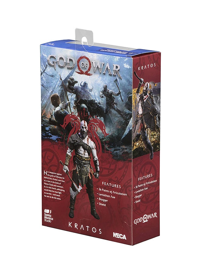 War Kratos Action Figure Toy 7-Inch 7inch - Image 1