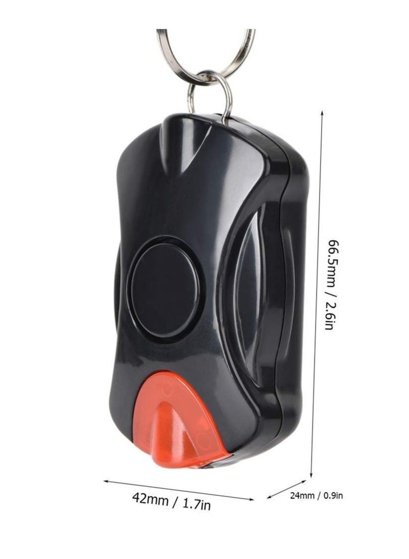 Mini Alarm Keychain, Safety Siren Personal Keychain Alarm for Women Protection, Self Defense Safe Sound Alert with Flashlight - Image 3
