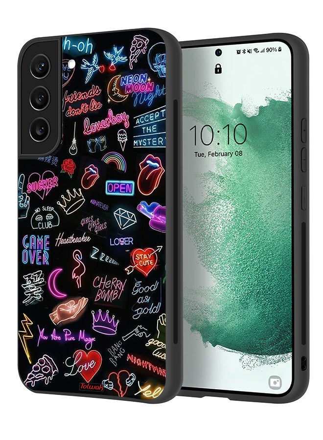 Tolwak Samsung Galaxy S21 FE 5G Protective Case Cover Accept The Mystery - Image 1