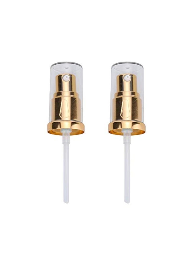 Sohynca 2pcs Replacement Pump for Foundation Bottle Compatible with Both Double Wear and MacGold Color