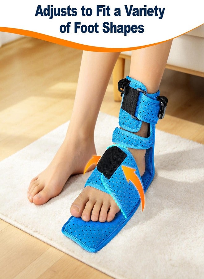 HHOKEM Upgraded Plantar Fasciitis Night Splint for Plantar Fasciitis Relief, Adjustable Plantar Fasciitis Brace for Achilles Tendonitis Heal Spur Foot Drop Pain Relief, Free Size for Men and Women - Image 3