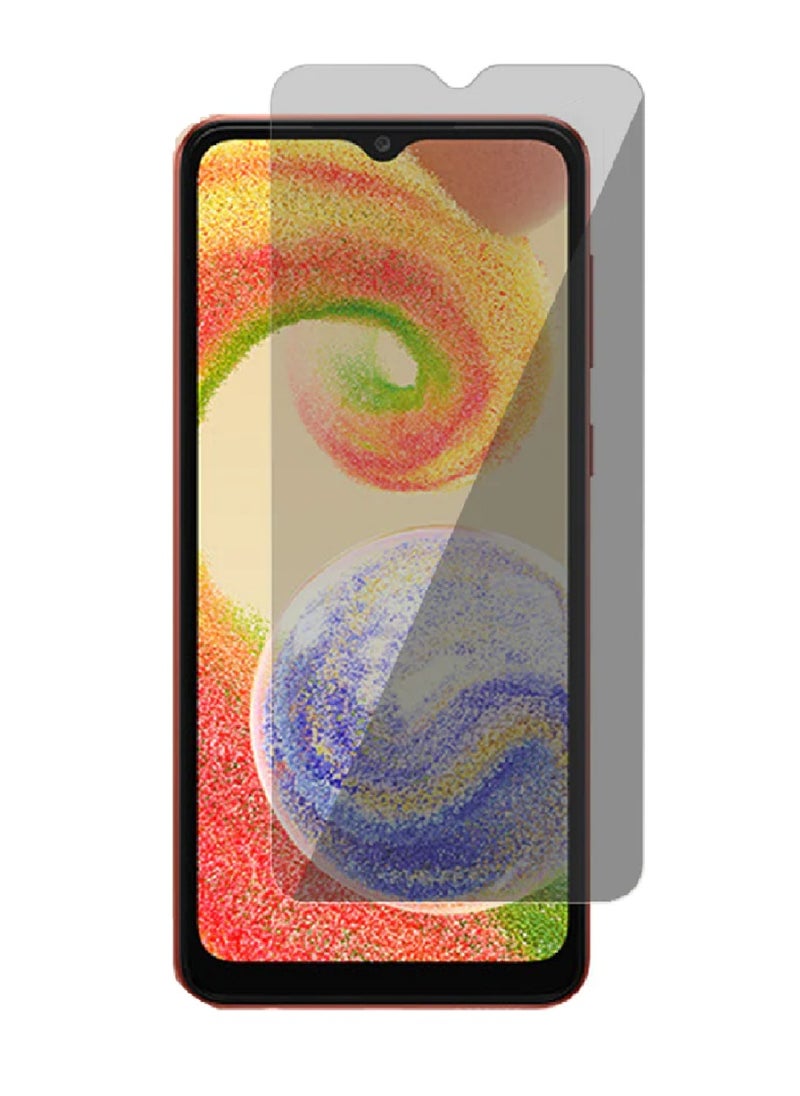 Super Tempered Glass Screen Protector Anti-Spy Privacy Designed For Samsung Galaxy A04s Full Screen Coverage And Bubble Free - Image 1