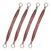 ZIMISI Universal Automotive Ground Straps 12 x 05 Grounding Strap with Ring Terminals Flat Braided Copper Car Engine Ground Strap Vehicle Ground Wire Kit for Most Cars 4PCS - Image 2