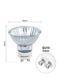 Y&D Halogen Bulbs, Pack of 6 GU10 Spotlight Bulbs 35W 220-240V Dimmable 2800K Warm White  - Image 5