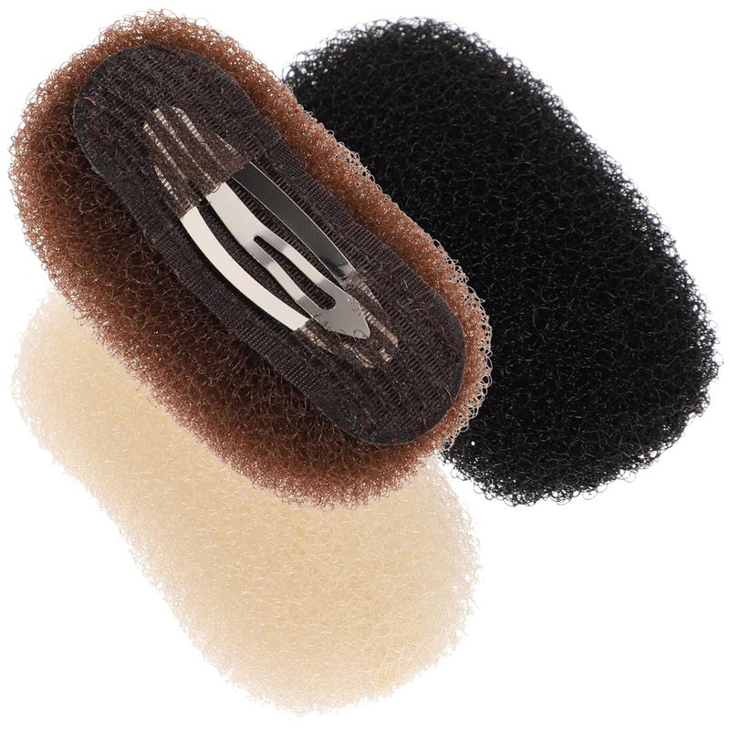Minkissy Hair Clip for Volume 3 Pack Bump It Up Volume Hair Clips for Women Hair Padding for Updos Hair Accessory